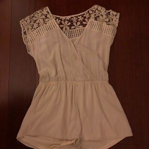 Lace romper